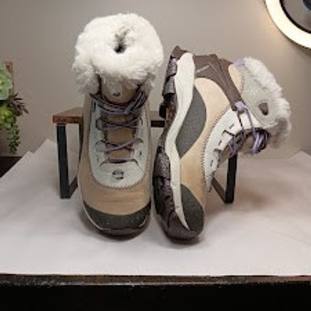 Merrell Thermo Arc Brindle Women 8.5 Winter Boots 200g Primaloft Waterproof